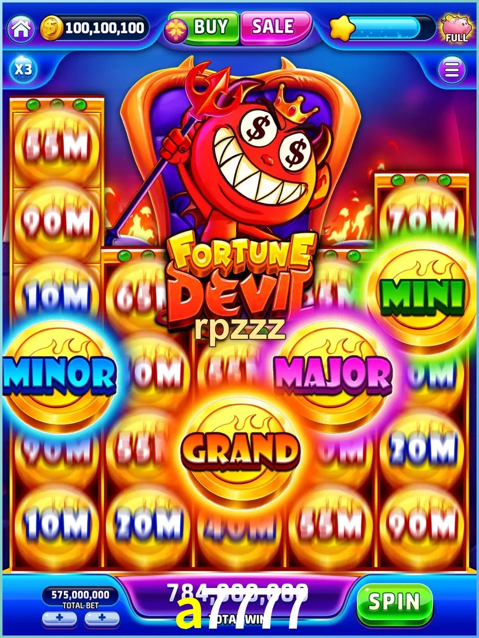 a7777 — galeri tampilan Resmi APK